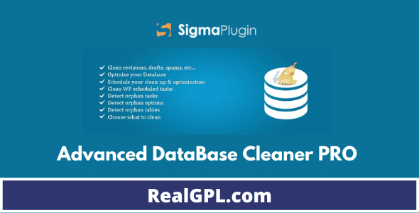 Advanced DataBase Cleaner PRO GPL