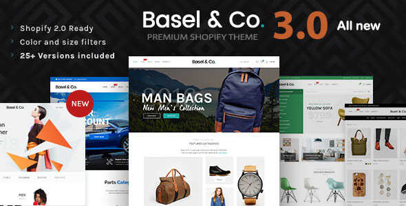 Basel - Responsive eCommerce Theme Real GPL