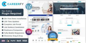 Careerfy Theme GPL - Job Board WordPress Theme