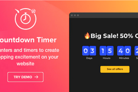 Countdown Timer - WordPress Countdown Timer plugin Real GPL
