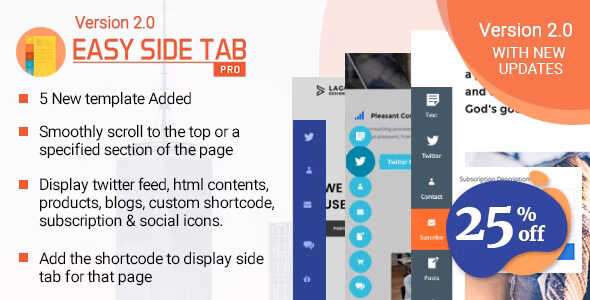 Easy Side Tab Pro GPL