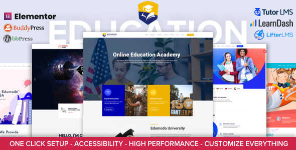 Edumodo Theme GPL For WordPress