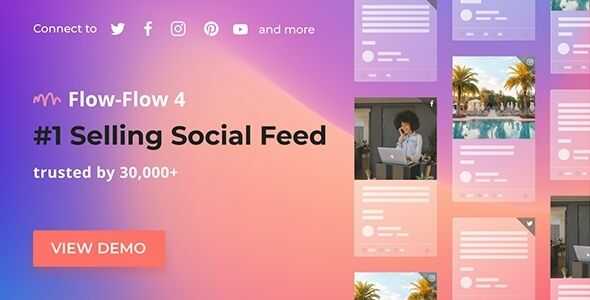 Flow-Flow WordPress Social Stream Plugin GPL