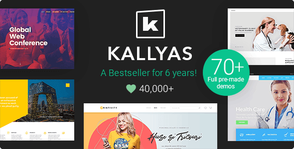 KALLYAS - Creative eCommerce Multi-Purpose WordPress Theme Real GPL