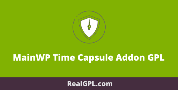 MainWP Time Capsule Addon GPL