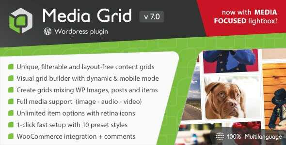 Media Grid Plugin Real GPL