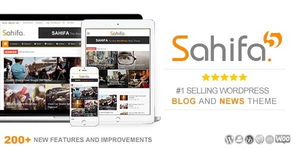 Sahifa - Responsive WordPress Theme Real GPL