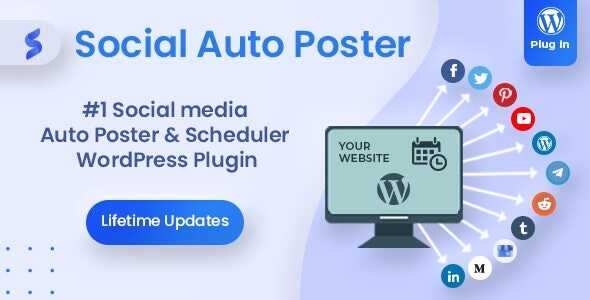 Social Auto Poster - WordPress Post Scheduler & Reposter Plugin Real GPL