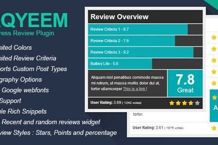 Taqyeem Wordpress Review Plugin