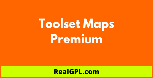 Toolset Maps Premium Real GPL