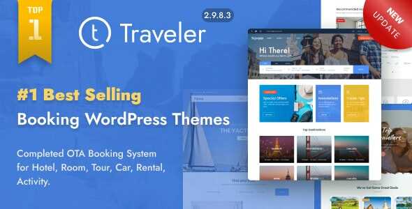 Travel Booking WordPress Theme Real GPL