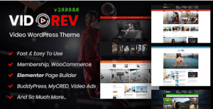 VidoRev Theme Real GPL