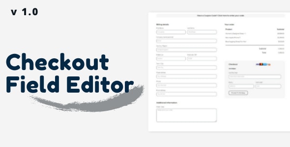 WooCommerce Checkout Field Editor Real GPL