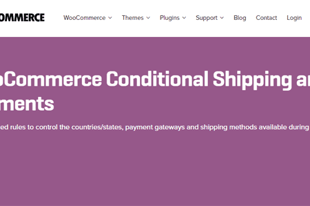 WooCommerce Conditional Shipping and Payments