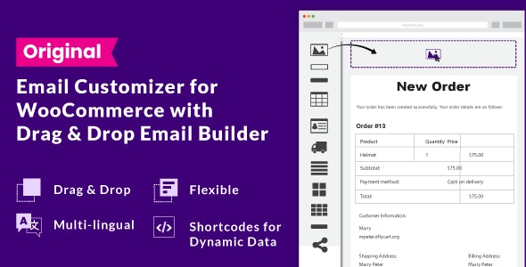 WooCommerce Email Customizer Real GPL