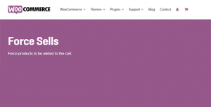 WooCommerce Force Sells