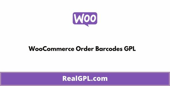 WooCommerce Order Barcodes GPL