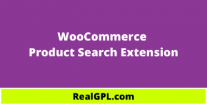 WooCommerce Product Search Real GPL