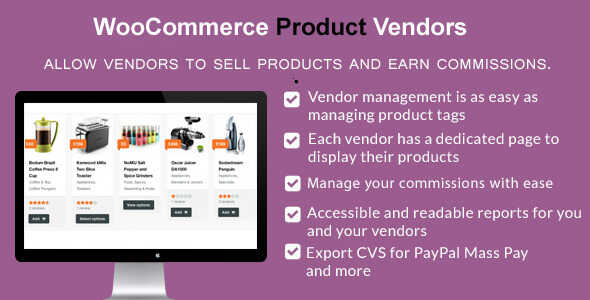 WooCommerce Product Vendors Real GPL