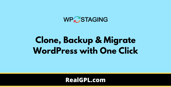 Wp Staging Pro Real GPL