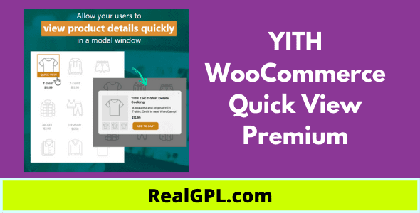 YITH WooCommerce Quick View Premium Real GPL