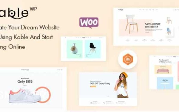Kable Multipurpose WooCommerce GPL theme