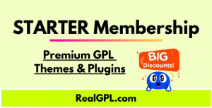 Starter Membership Real GPL