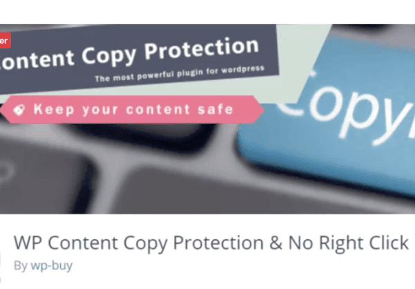 WP Content Copy Protection Pro GPL