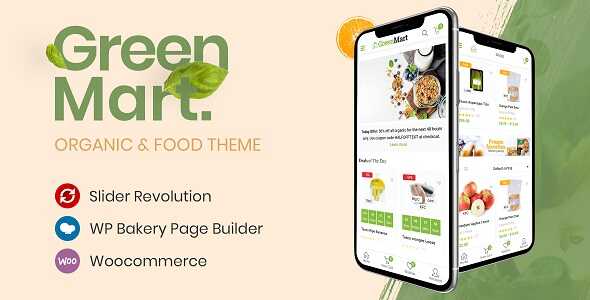 GreenMart Theme Real GPL