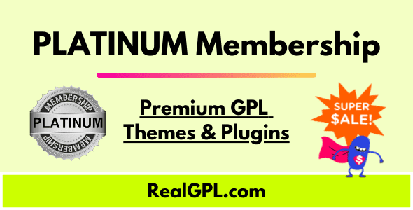 Platinum Membership Real GPL