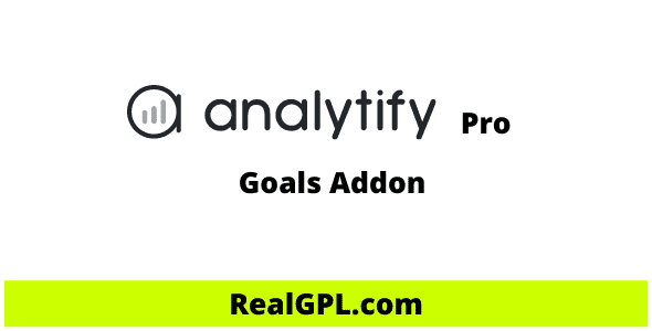 Analytify Goals Addon Plugin Real GPL
