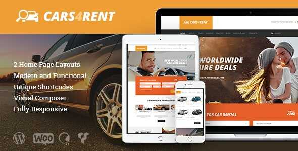 Cars4Rent Theme Real GPL