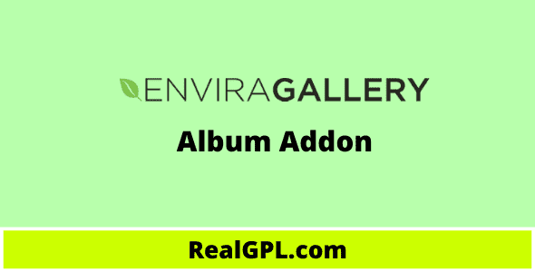 Envira gallery Album Addon Real GPL