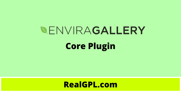Envira gallery Core Plugin Real GPL