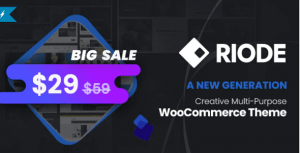 Riode Theme Real GPL
