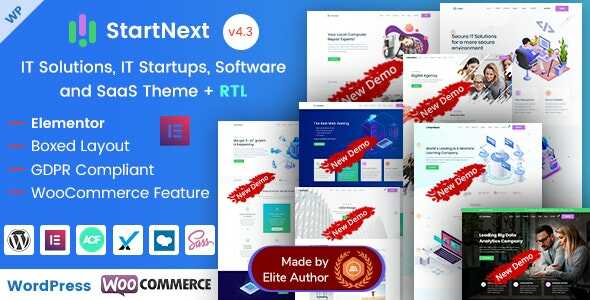 StartNext GPl theme Latest Version