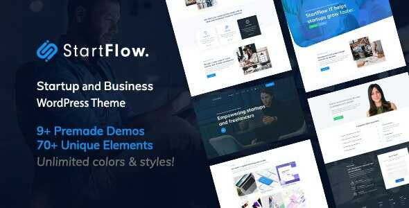 Startflow Theme Real GPL