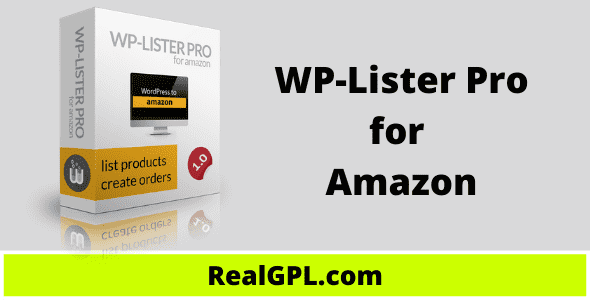 WP-Lister Pro for Amazon Real GPL
