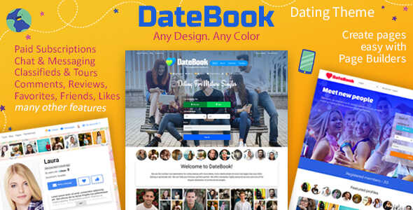 DateBook Theme Real GPL