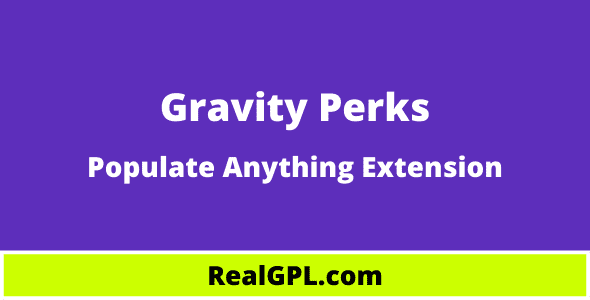 Gravity Perks Populate Anything Real GPL