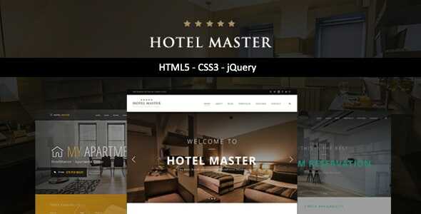 Hotel Master Theme Real GPL