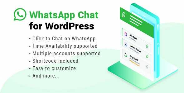 WhatsApp Chat For WordPress Plugin Real GPL
