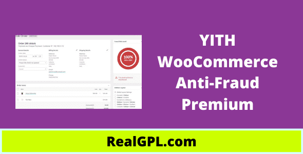 YITH WooCommerce Anti-Fraud Premium Real GPL