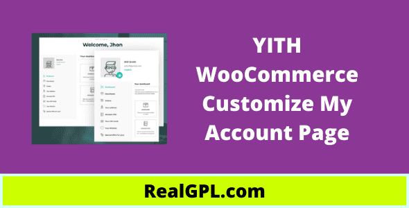 YITH WooCommerce Customize My Account Page Real GPL