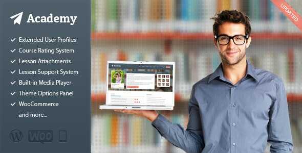 Academy WordPress Theme GPL