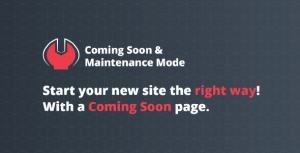 Coming Soon Maintenance Mode PRO