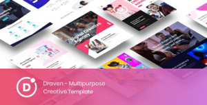 Draven Multipurpose Theme Real GPL