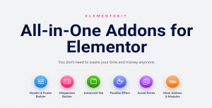 Elements Kit Elementor Addon Real GPl