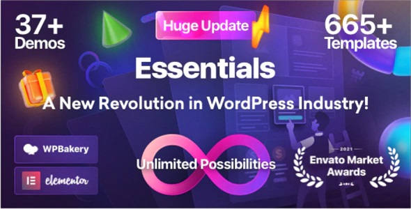 Essentials WP Theme Real GPL