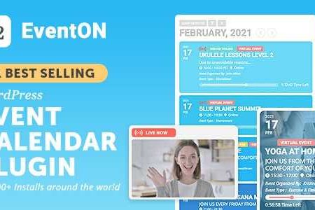 EventOn WordPress Event Calendar Plugin